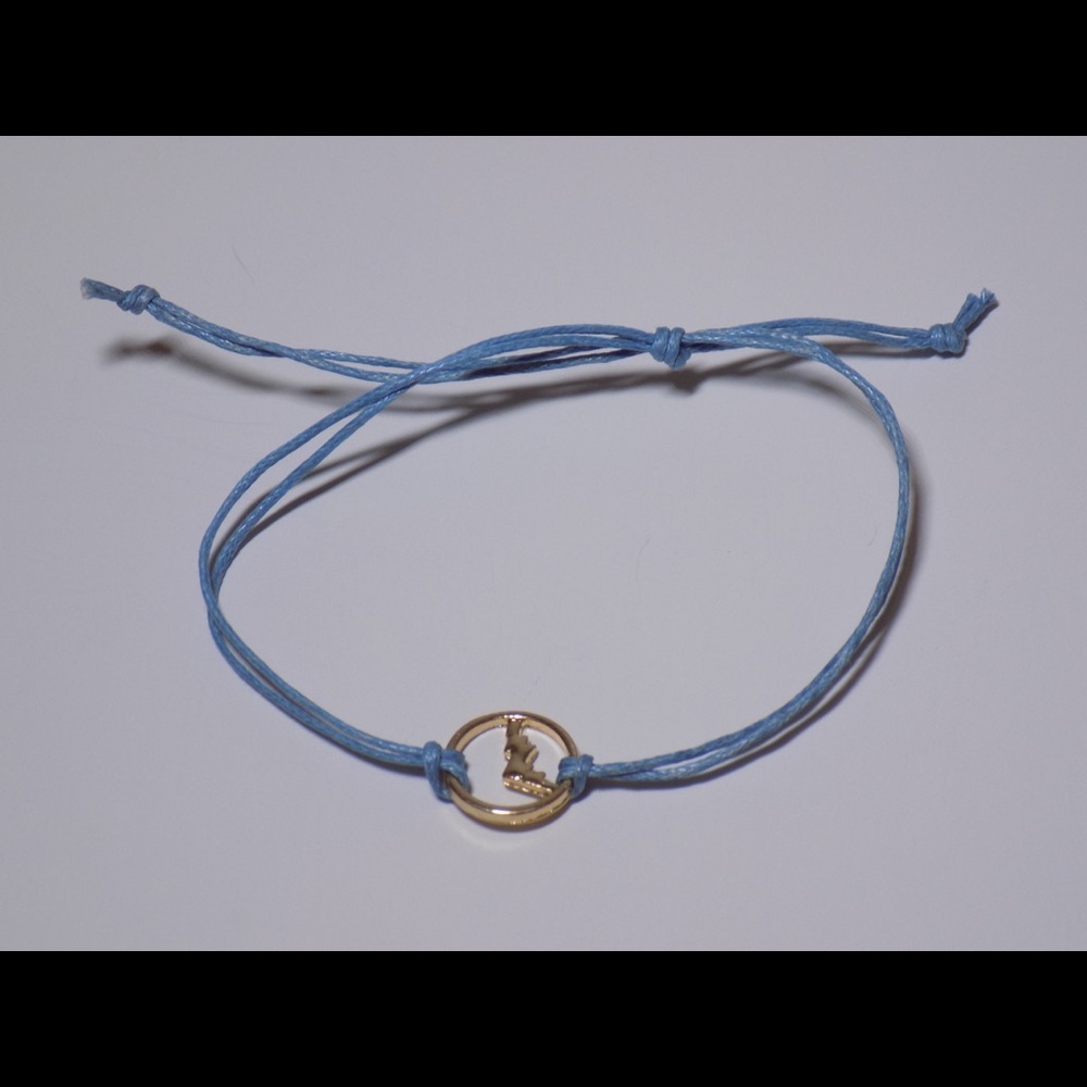 Light Blue Mountain Bracelet